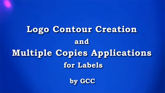 Logo Contour Creation and Multiple Copies Applications for Labels
