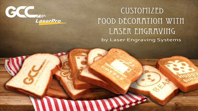 GCC LaserPro-Customized Food Decoration with Laser Engraving