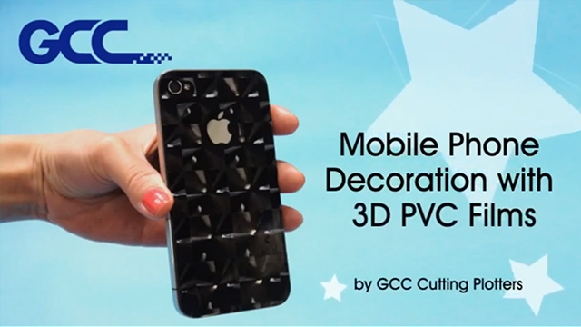 Mobile Phone Decoration with 3D PVC Films