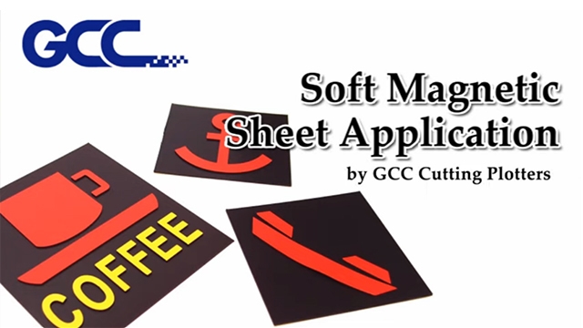 Cutting soft magnetic materials with a GCC cutting plotter