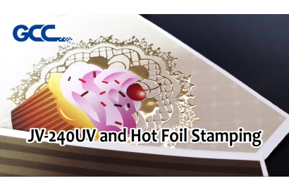 GCC-JV-240UV Hot Foil Stamping