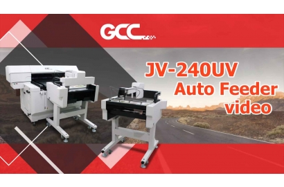 GCC---JV-240UV Auto Feeder Video
