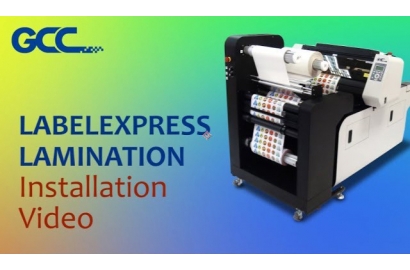 GCC-LabelExpress Lamination Installation Video