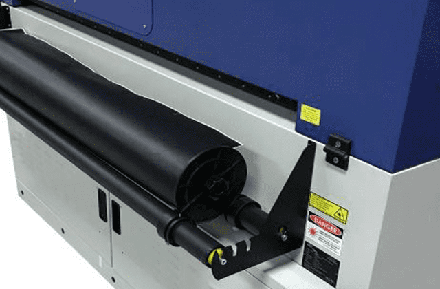 GCC Roll Holder System Optional for T500 large Format Laser Engraver