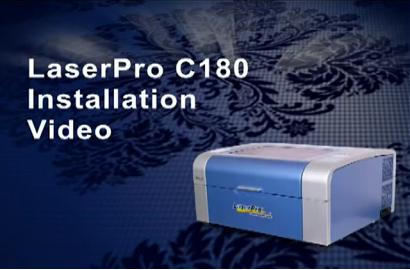 GCC LaserPro-C180 Installation Video